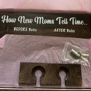 Wooden Wall Mounted Cup and Glass Holder